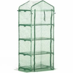 Outsunny Mini Greenhouse With 4 Tier 70 X 50 X 160 Cm - Green 21 Outsunny Mini Greenhouse With 4 Tier 70 X 50 X 160 Cm - Green -OUTSUNNY Shop 0Atdaa18164f607fd jpg