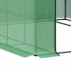 Outsunny Poly Tunnel Wallk-in Greenhouse Cover Shelves Garden Plant House 8ft X 6ft X 7ft -OUTSUNNY Shop 0Tj3d617edc60a6b4