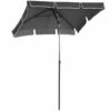 Outsunny Tilt Parasol 2m X 1/3m - Grey -OUTSUNNY Shop 0Wb85417dc4421195 jpg