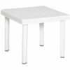 Outsunny Patio End Table - White -OUTSUNNY Shop 1 1 1625870f eca3 456a a55b 868ef8200501