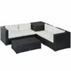 Outsunny Rattan Corner Sofa Set - Black -OUTSUNNY Shop 1 1 2fc4cde4 8098 4799 9280 e56dbfe385c9