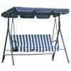 Outsunny Swing Seat 3 Seater - Blue -OUTSUNNY Shop 1 1 336a3c1a 8b91 4f77 a291 04888edbcc9e
