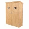 Outsunny Wooden Tool Shed - Natural -OUTSUNNY Shop 1 1 3fe9938b 0000 426a 9cc1 56d3b10b17df