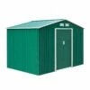 Outsunny Galvanised Metal Garden Shed 9ft X 6ft - Green 2 Outsunny Galvanised Metal Garden Shed 9ft X 6ft - Green -OUTSUNNY Shop 1 1 b7c77f30 4ee8 4518 a670 7112203c4582