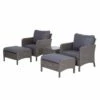 Outsunny Rattan 2 Seater Set With Footstools And Side Table - Dark Grey -OUTSUNNY Shop 1 1 efe9d3fc 09a7 4968 a05a 70b132bf1dbe