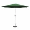 Silver & Stone Parasol Crank & Tilt 2.7m - Green -OUTSUNNY Shop 1490623268 55125000