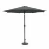 Silver & Stone Parasol Crank & Tilt 2.7m - Charcoal 1 Silver & Stone Parasol Crank & Tilt 2.7m - Charcoal -OUTSUNNY Shop 1490623272 76230400