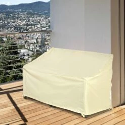 Outsunny Outdoor 2 Seater Waterproof Furniture Cover - Beige -OUTSUNNY Shop 1623857053 45162900