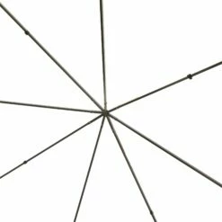 Outsunny Metal Frame Garden Gazebo Black/ Cream -OUTSUNNY Shop 1624009230 87691700