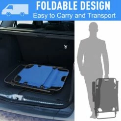 Outsunny Metal Frame 2 In 1 Sun Lounger Chair W/ Pillow Blue -OUTSUNNY Shop 1624014933 79517900 d62b8071 8de6 487d bcc4 6e331cda6c70