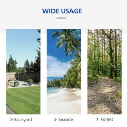 Outsunny Hammock With Metal Stand And Carrying Bag -OUTSUNNY Shop 1624015114 87998800