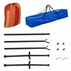 Outsunny Hammock With Metal Stand And Carrying Bag . -OUTSUNNY Shop 1624015237 60326000