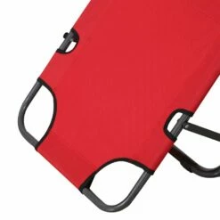 Outsunny-2 In 1 Metal Frame Sun Lounger With Pillow - Red 18 Outsunny-2 In 1 Metal Frame Sun Lounger With Pillow - Red -OUTSUNNY Shop 1624015720 51978300