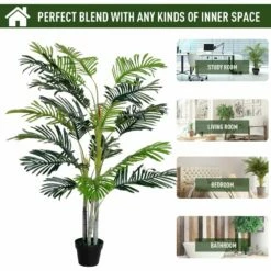 Outsunny 150cm Artificial Plant With Pot 16 Outsunny 150cm Artificial Plant With Pot -OUTSUNNY Shop 1624015753 80361700