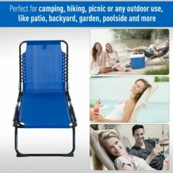 Outsunny Sun Lounger With Pillow - Blue -OUTSUNNY Shop 1624015762 16232700 1ec2c22f 9370 425f 88ee 3d0a6b8b2ac2