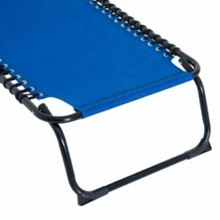 Outsunny Sun Lounger With Pillow - Blue -OUTSUNNY Shop 1624015772 36335600 bb711fd5 09cc 470f a8e6 3db09a897a03