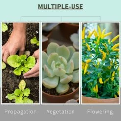 Outsunny Hydroponic Plant Grow Tent 80L X 80W X 160Hcm -OUTSUNNY Shop 1624015788 78961400 26a2923a d359 47d5 bbfa 4b21612170fe