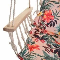 Outsunny Hanging Rope Frame Hammock Chair - Floral 18 Outsunny Hanging Rope Frame Hammock Chair - Floral -OUTSUNNY Shop 1624016019 65862600 bdcc391f 8a38 4675 acf3 17cf39395576
