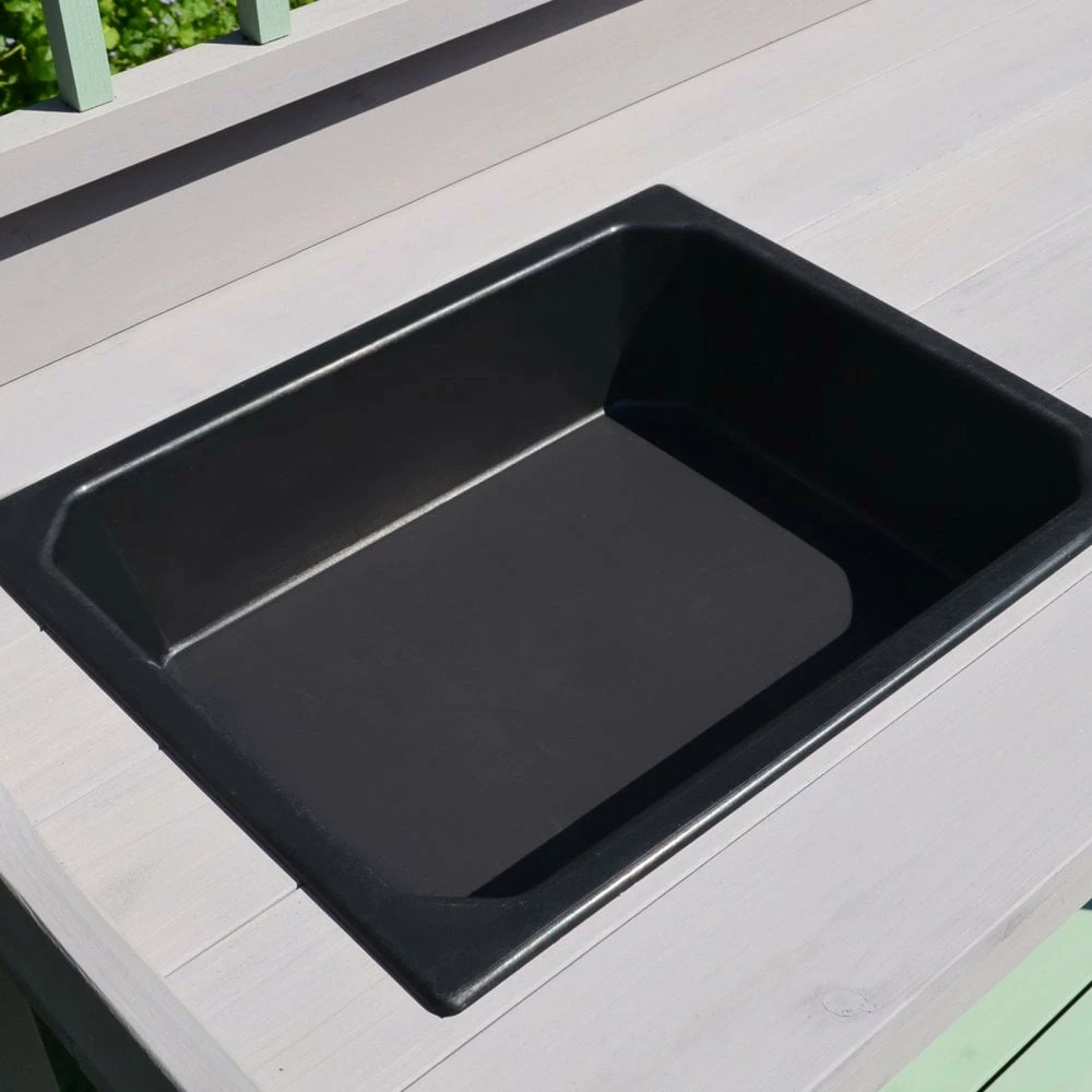 HOMCOM Fir Wood Potting Table 92Lx42.5Wx119.5H Cm Grey 7 HOMCOM Fir Wood Potting Table 92Lx42.5Wx119.5H Cm Grey - Image 5