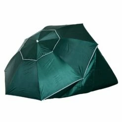 Outsunny Beach Canopy Parasol With Side Panels 2 M- Green -OUTSUNNY Shop 1624016128 57371600