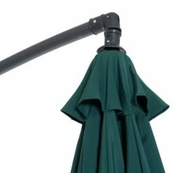 Oasis 3 M Garden Banana Hanging Parasol Umbrella - Green -OUTSUNNY Shop 1624016282 85482200