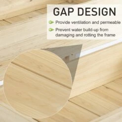 Outsunny 2-Piece Solid Fir Wood Plant Raised Bed -OUTSUNNY Shop 1624029669 28767000 d2188fed eaaf 4a87 890a b636d970f926