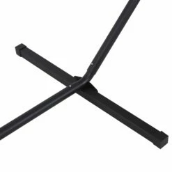 Outsunny Extra-Long Hammock Stand 3.6m - Black -OUTSUNNY Shop 1624030265 00018900