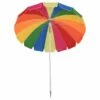 Outsunny Beach Umbrella Parasol 2.4 M Multicolour -OUTSUNNY Shop 1624030461 25310000