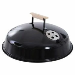 Outsunny Portable Round Charcoal Grill BBQ - Black -OUTSUNNY Shop 1624031119 56090800