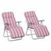 Outsunny Lounger Set - Red/White -OUTSUNNY Shop 1624031700 07643900 c712c7b0 9664 4d51 b713 fad161101f82