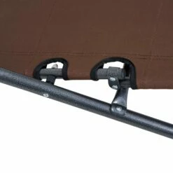 Outsunny 2 In1 Metal Frame Sun Lounger With Pillow - Brown -OUTSUNNY Shop 1624270082 25416300 2d32e623 c677 47f1 8099 bc00e0a8e505