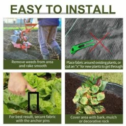 Outsunny 2 X 50 M Fabric Landscape Weed Barrier -OUTSUNNY Shop 1624271840 82808200 c68053ee 04a8 4bc9 b7ac 8dffdf7173f4