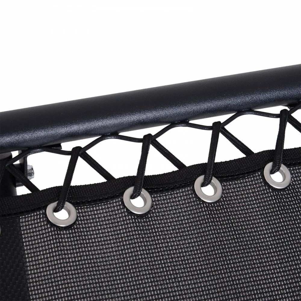 Outsunny Zero Gravity Sun Lounger With Pillow - Black 5 Outsunny Zero Gravity Sun Lounger With Pillow - Black - Image 3