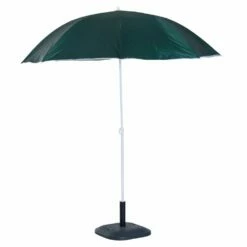 Oasis 2.2 M Outdoor Fishing Parasol Umbrella With Side Panel - Dark Green -OUTSUNNY Shop 1624275255 33183500
