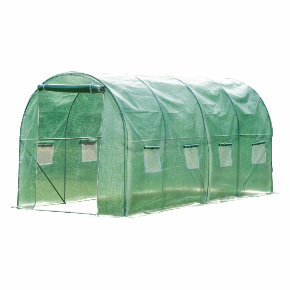 4 M X 2 M Walk-in Tunnel Greenhouse With Windows And Door 10 4 M X 2 M Walk-in Tunnel Greenhouse With Windows And Door - Image 8