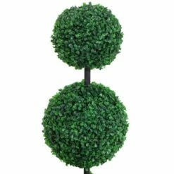 Outsunny Set Of 2 Artificial Topiary Trees, With Pot -OUTSUNNY Shop 1624275584 17909800
