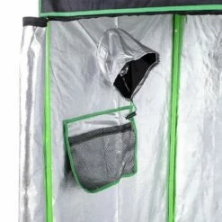 Outsunny Hydroponic Plant Grow Tent Canopy Indoor Reflective Mylar Green Room 600D Oxford 120L X60W X150Hcm Silver -OUTSUNNY Shop 1624276095 02679100 1ec201c5 3205 4d5e 90e1 366a12ad1924