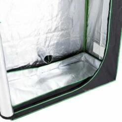 Outsunny Hydroponic Plant Grow Tent Canopy Indoor Reflective Mylar Green Room 600D Oxford 120L X60W X150Hcm Silver -OUTSUNNY Shop 1624276097 57216700 b59ff0ba aebb 4672 9b3a 4eea164c1b4a
