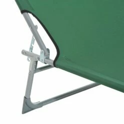 Outsunny Portable Adjustable Lounger,Oxford Cloth-Green -OUTSUNNY Shop 1645297834 01859100