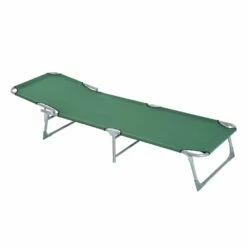 Outsunny Portable Adjustable Lounger,Oxford Cloth-Green -OUTSUNNY Shop 1645297836 92471700