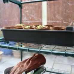 Kingfisher Greenhouse 4 Tier 130 X 50 X 45cm 12 Kingfisher Greenhouse 4 Tier 130 X 50 X 45cm -OUTSUNNY Shop 1694727 2