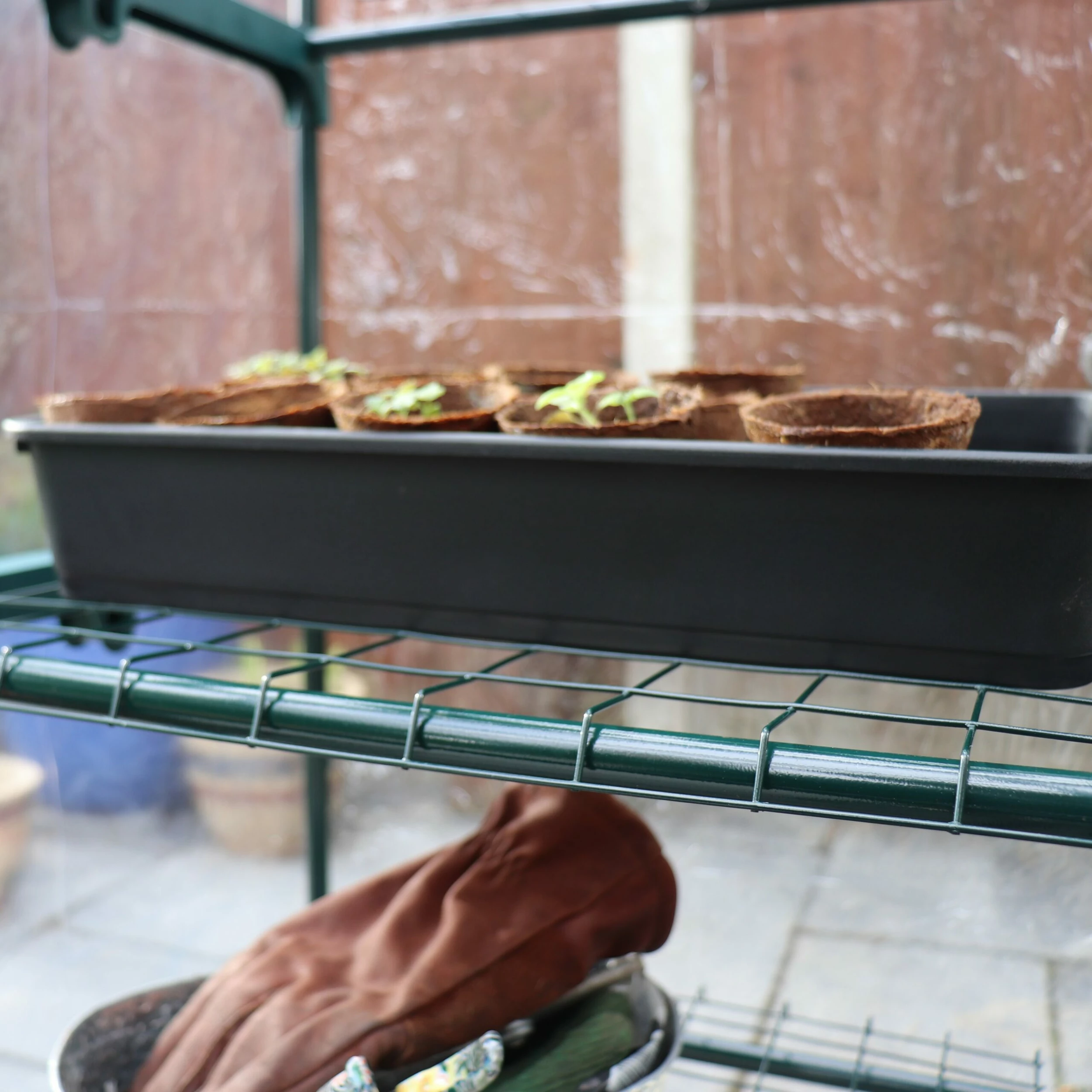 Kingfisher Greenhouse 4 Tier 130 X 50 X 45cm 7 Kingfisher Greenhouse 4 Tier 130 X 50 X 45cm - Image 5