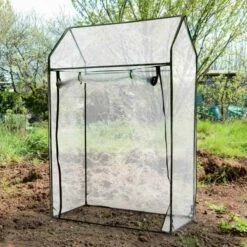 Kingfisher Tomato Greenhouse 150 X 100 X 50cm Clear -OUTSUNNY Shop 3921173 1