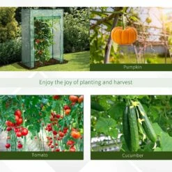 Outsunny Mini Greenhouse 100 X 50 X 150cm - Green -OUTSUNNY Shop 3xMb1017edc607ea3 jpg