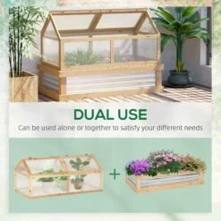 Outsunny Raised Garden Bed Kit -OUTSUNNY Shop 4 1 4a68bf0a d6d8 4901 b501 a91dea50f50c