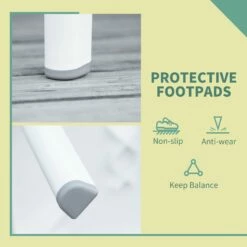 Outsunny Patio End Table - White -OUTSUNNY Shop 4 2 3a6dcbd4 2ebe 4e69 be71 5897b2ae5598