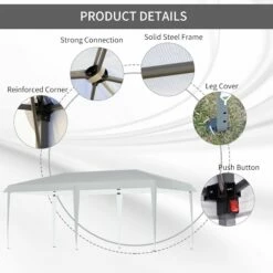 Outsunny Foldable Gazebo -OUTSUNNY Shop 4 2 f1706346 4d5d 4479 a055 1a490b9a5c8e