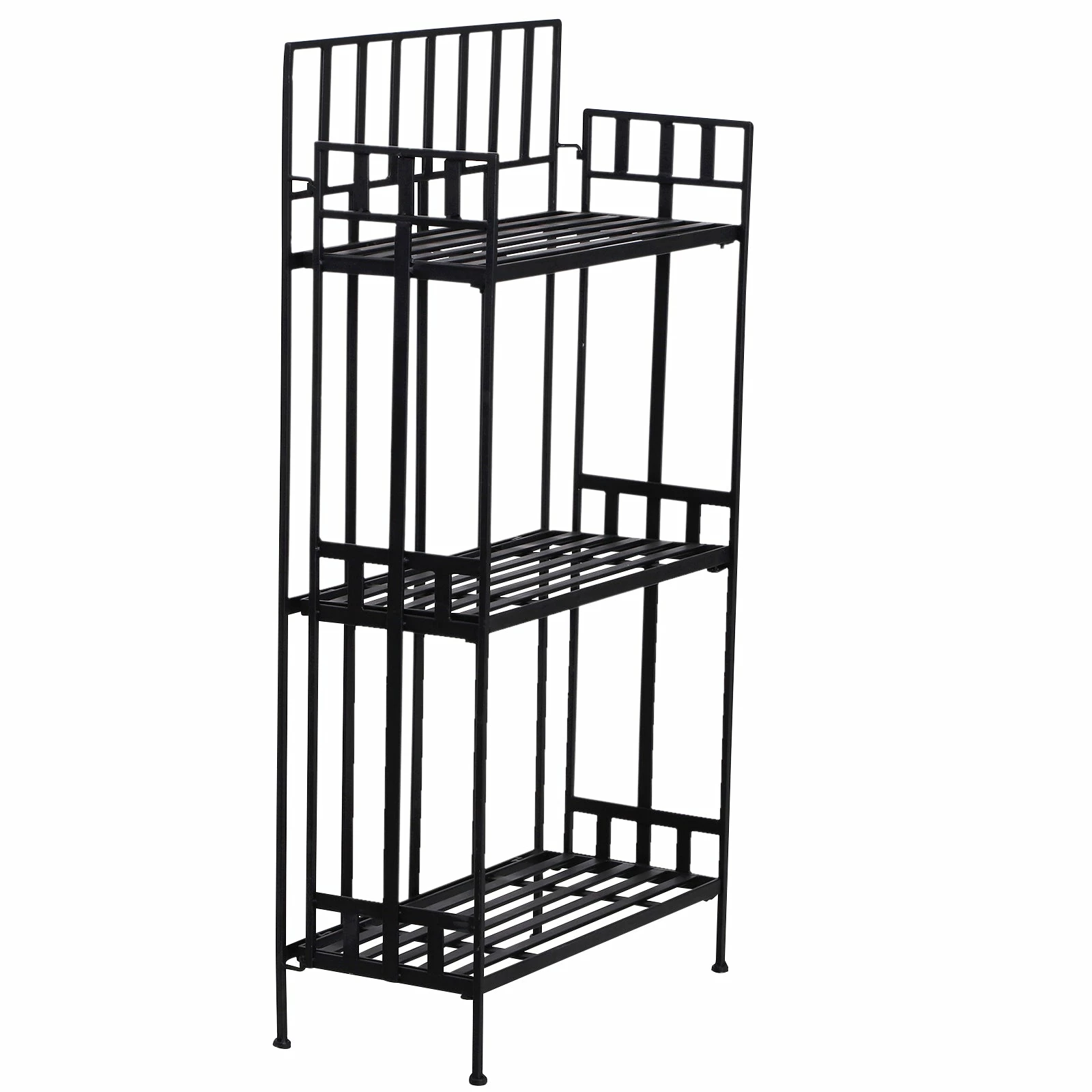 Outsunny Portable 3-Tier Plant Stand 9 Outsunny Portable 3-Tier Plant Stand - Image 7