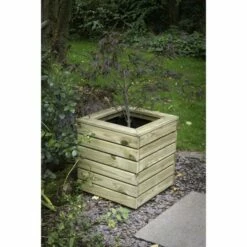 Forest Garden Linear Planter - Square 44cm(h) X 40cm(w) X 40cm(d) 8 Forest Garden Linear Planter - Square 44cm(h) X 40cm(w) X 40cm(d) -OUTSUNNY Shop 4937470 2