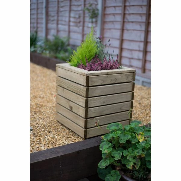 Forest Garden Linear Planter - Square 44cm(h) X 40cm(w) X 40cm(d) 4 Forest Garden Linear Planter - Square 44cm(h) X 40cm(w) X 40cm(d) - Image 2